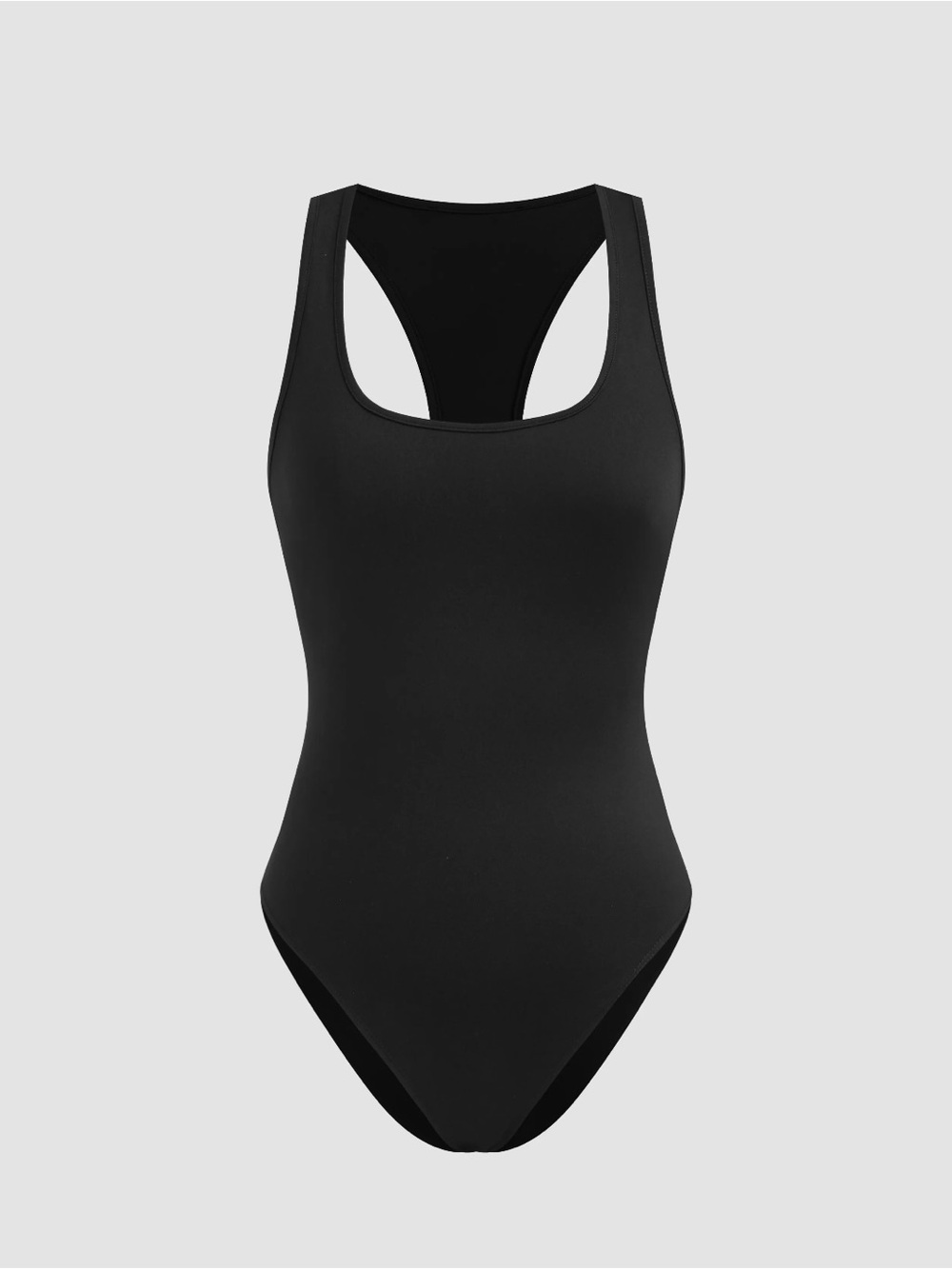 NWT Square Neckline Bodycon Bodysuit, Tank Top, High Stretch, Size 6